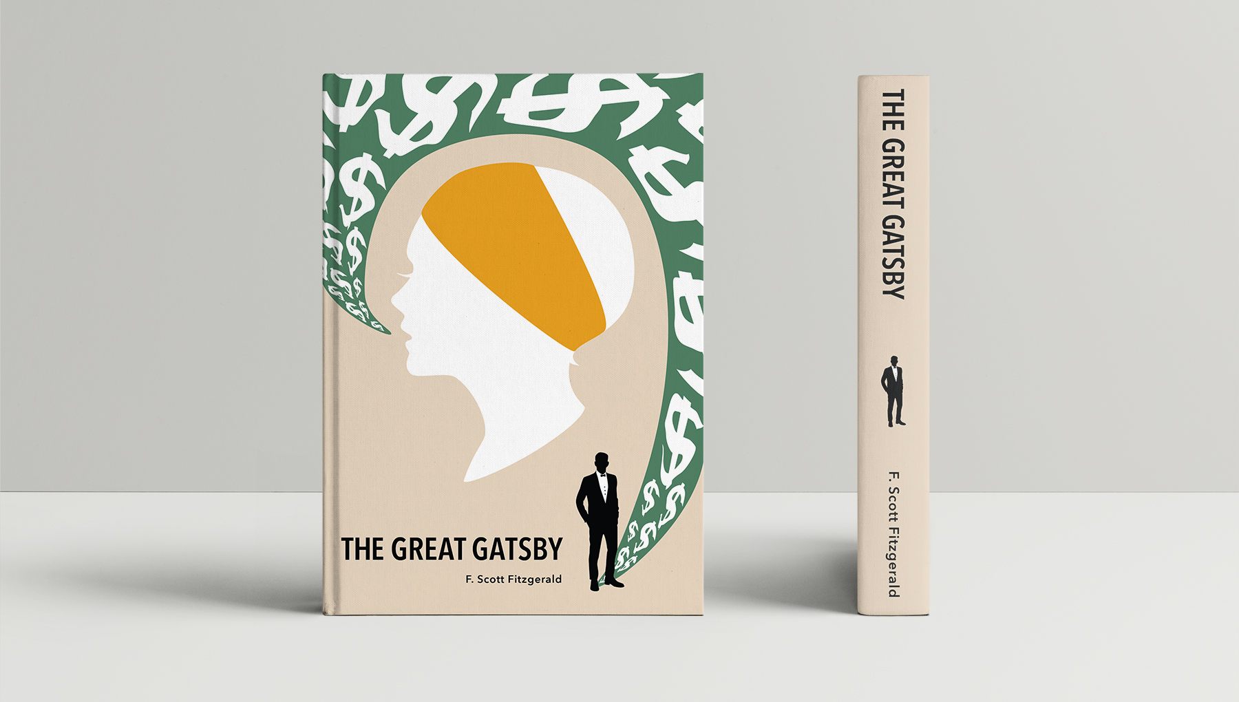 Mock Book Covery for The Great Gatsby